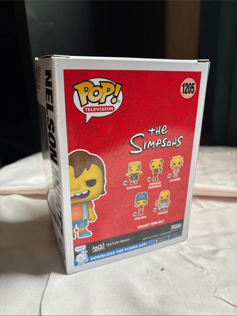 NEW Funko Nelson Muntz Pop! Vinyl Figure - Yellow, Brown, Orange, Blue